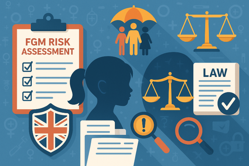 Illustration of FGM risk assessment icons