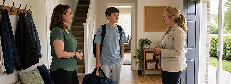 Children's homes course visual for Admissions, Transitions, Moves and Endings