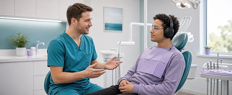 Dental nurse course visual for Autism Awareness