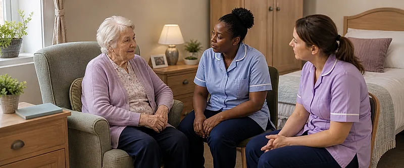 Care homes course visual for Consent