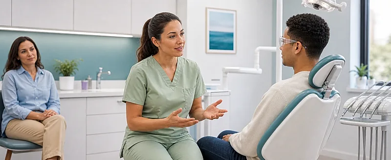 Dental nurse course visual for Consent