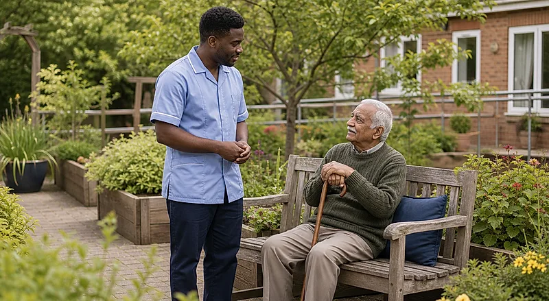 Care homes course visual for Dementia Awareness