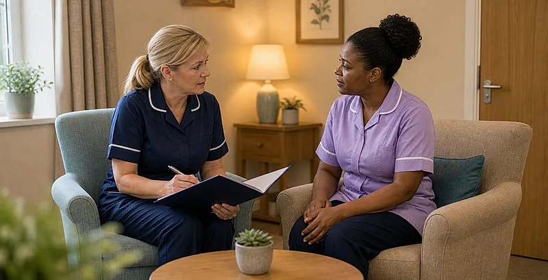 Care homes course visual for Domestic Abuse, Coercive Control, and Adults at Risk