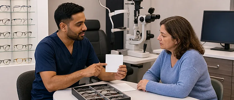 Optical practice course visual for Equality, Diversity and Inclusion
