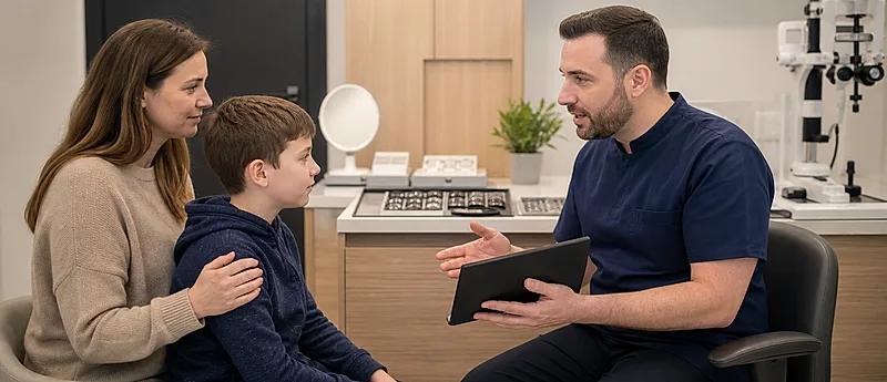 Optical practice course visual for GOC Standard 11: Safeguarding Children