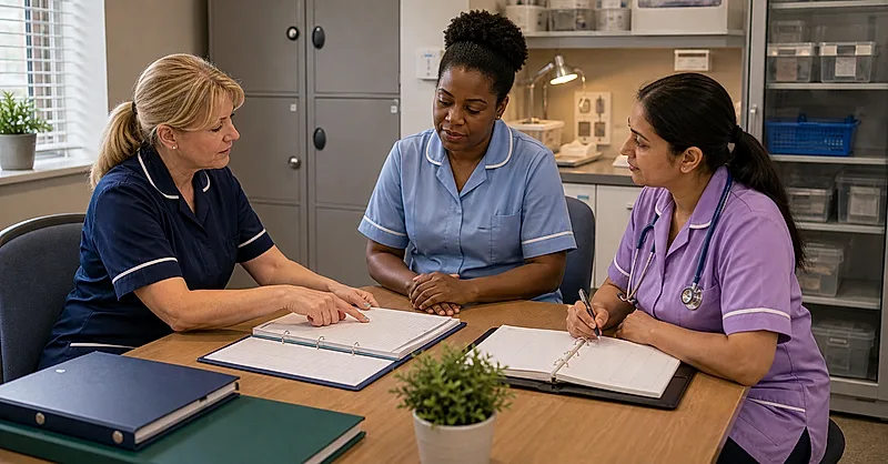 Care homes course visual for Medication Support and Administration