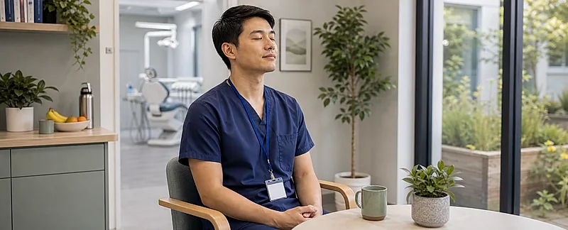 Dental nurse course visual for Mindfulness