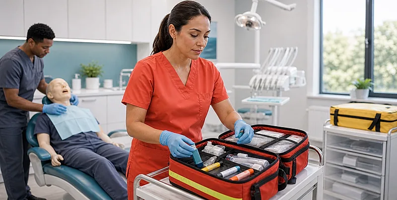Dental nurse course visual for Non-Cardiac Medical Emergencies