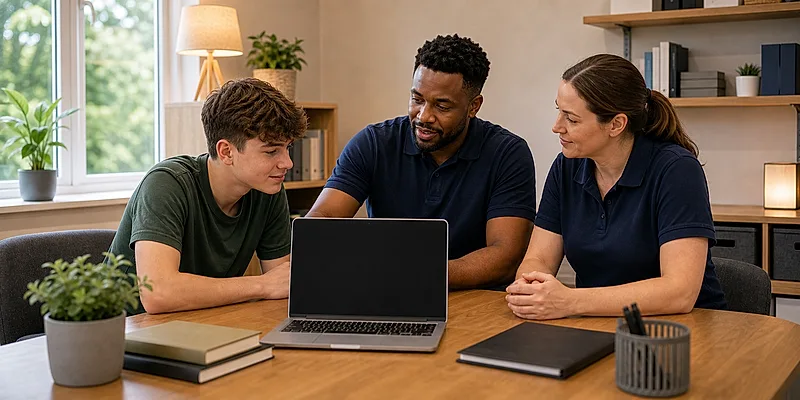 Children's homes course visual for Online Safety, Grooming and Digital Harm
