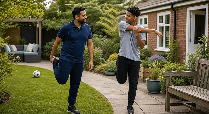 Children's homes course visual for Physical Exercise for Stress Management