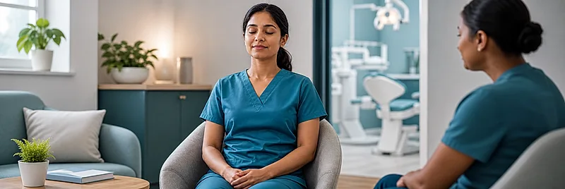 Dental nurse course visual for Progressive Relaxation Techniques