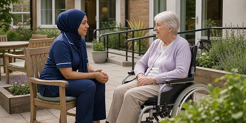 Care homes course visual for Resilience Training