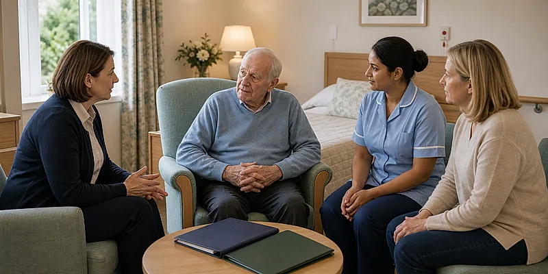 Care homes course visual for Restrictive Practice, Capacity, and Liberty Safeguards