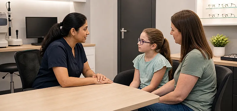 Optical practice course visual for Safeguarding Children and Adults at Risk