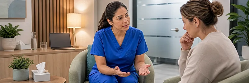 Dental nurse course visual for Sensitive Patient Communication in Complex Situations