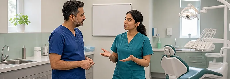 Dental nurse course visual for Delegation Responsibilities and Limitations