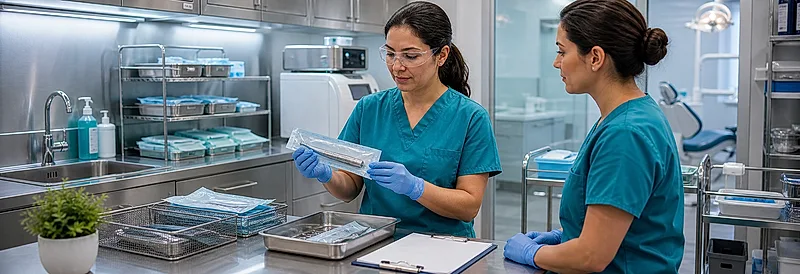 Dental nurse course visual for Quality of Services and Devices Within Scope