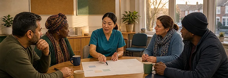 Dental nurse course visual for Community Oral Healthcare Planning