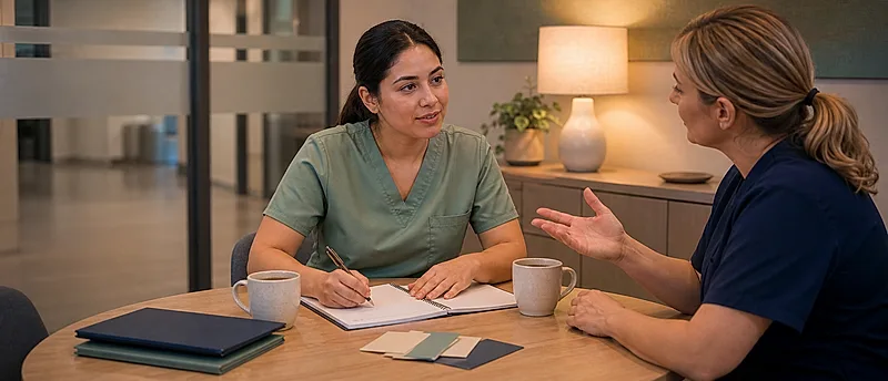 Dental nurse course visual for Using Feedback for Professional Development